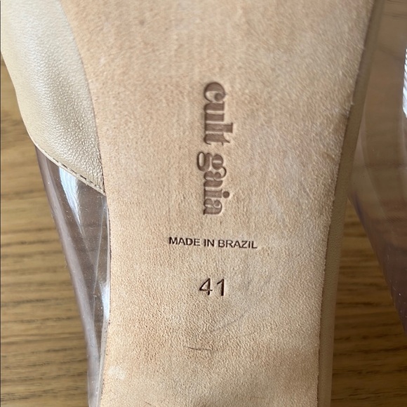 Cult Gaia Nude Heels sz 41 - Picture 8 of 8